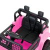 Kids Ride On Car Electric 12V Car Toys Jeep Battery Remote Control – Pink