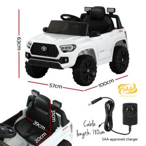 Toyota Ride On Car Kids Electric Toy Cars Tacoma Off Road Jeep 12V Battery