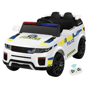 Kids Ride On Car Electric Patrol Police Toy Cars Remote Control 12V