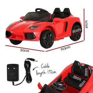 Kids Ride On Car Outdoor Electric Toys Battery Remote Control MP3 12V