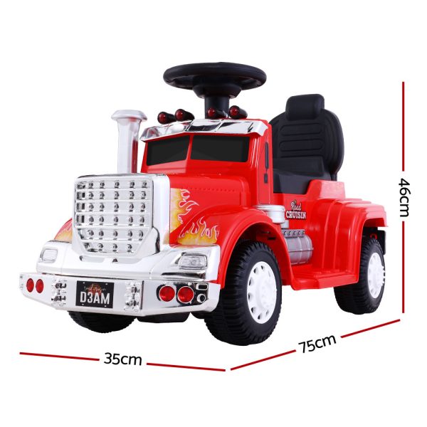 Ride On Cars Kids Electric Toys Car Battery Truck Childrens Motorbike Toy Rigo – Red