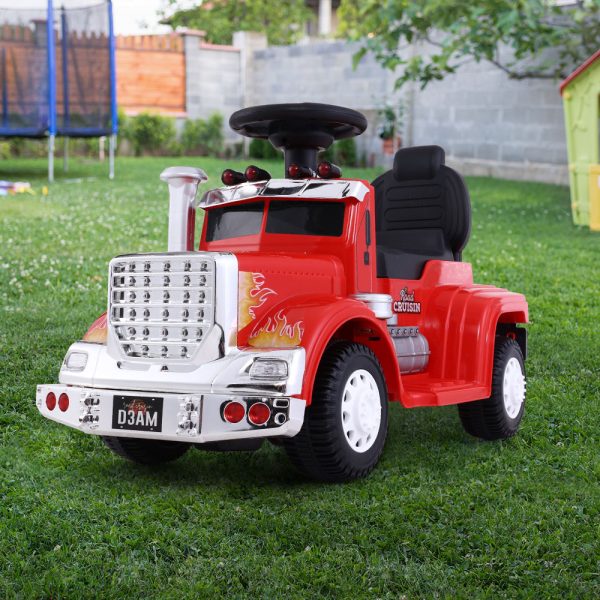 Ride On Cars Kids Electric Toys Car Battery Truck Childrens Motorbike Toy Rigo – Red