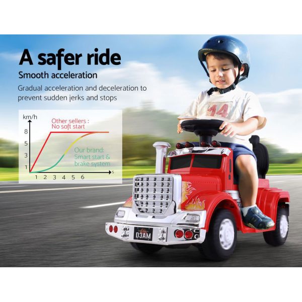 Ride On Cars Kids Electric Toys Car Battery Truck Childrens Motorbike Toy Rigo – Red