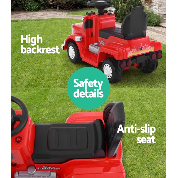 Ride On Cars Kids Electric Toys Car Battery Truck Childrens Motorbike Toy Rigo – Red