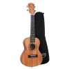 Concert Ukulele Mahogany Ukeleles Uke Hawaii Guitar – 23″ Acoustic Ukulele