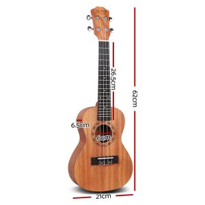 Concert Ukulele Mahogany Ukeleles Uke Hawaii Guitar