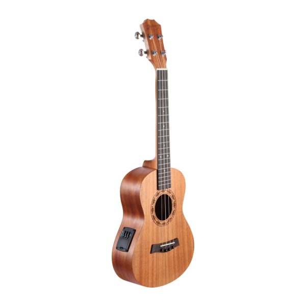 Alpha 26″ Ukulele Equaliser Natural Mahogany Tenor Beginner Gift w/ Bag