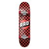 Rad Complete Dude Crew 7″ x 30″ Skateboard – Checkers Black / Red