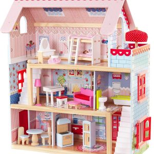 Doll Cottage with Furniture for kids (Model 1)