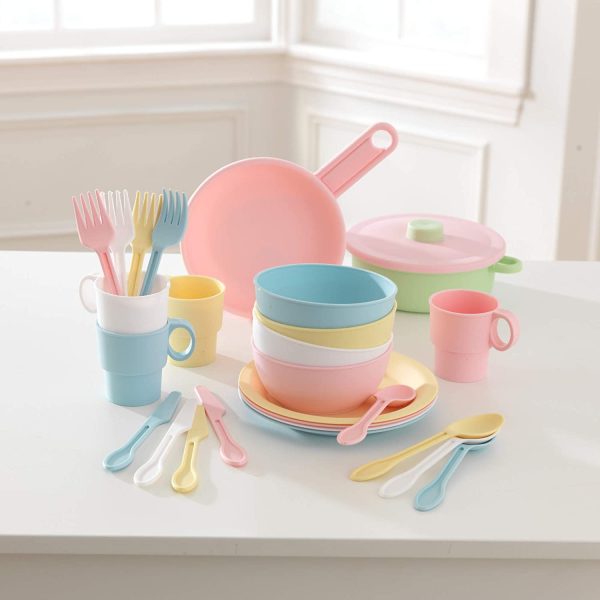 27pc Cookware Set – Pastel for kids