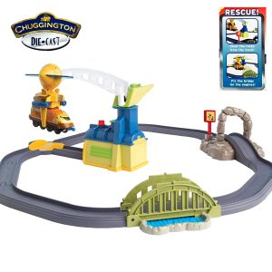 Chuggington Die Cast Train Action Chugger to the Rescue Track Playset