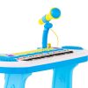 Children’s Electronic Keyboard with Stand (Blue) Musical Instrument Toy