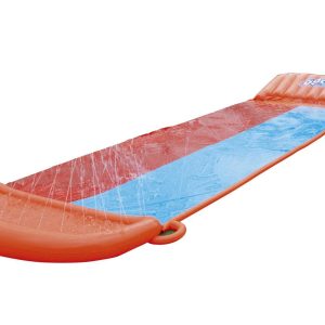 Kids H20GO Double Water Slide with Ramp – 18’/5.49m