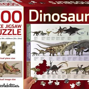 Dinosaurs 500 Piece Jigsaw Puzzle