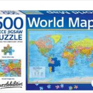 World Map Jigsaw Puzzle – 500 Piece