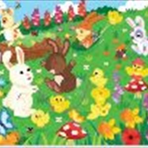 Springtime Bunnies 45 Piece Puzzle