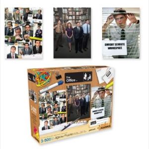 Office 500pc x 3 Puzzle Set