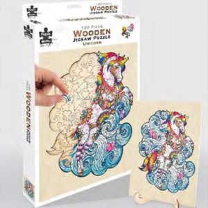 Unicorn 129 Piece Wooden Puzzle