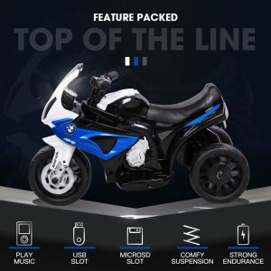 Rovo Kids Licensed BMW S1000RR Ride On Motorbike with Battery and Charger