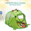 Kids Dinosaur Pop-up Tent (Green)