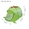 Kids Dinosaur Pop-up Tent (Green)