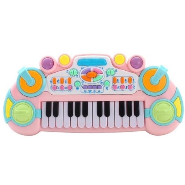 Kids Toy Musical Electronic Piano Keyboard (Pink) GO-MAT-112-XC