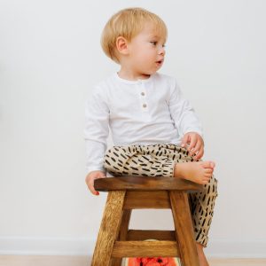 Children’s Chair Stool Wooden Frog Face Theme