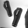 Deluxe Hand Grips Shock Absorbing Rockbros MTB Mountain Bike Tourer Double Lock Handlebar Grips Anti-skid 2.22cm – Black