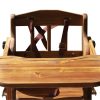 Adjustable/Hi Lo High Chair (Acacia)