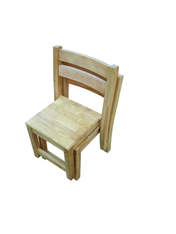 Rubberwood Stacking Chairs