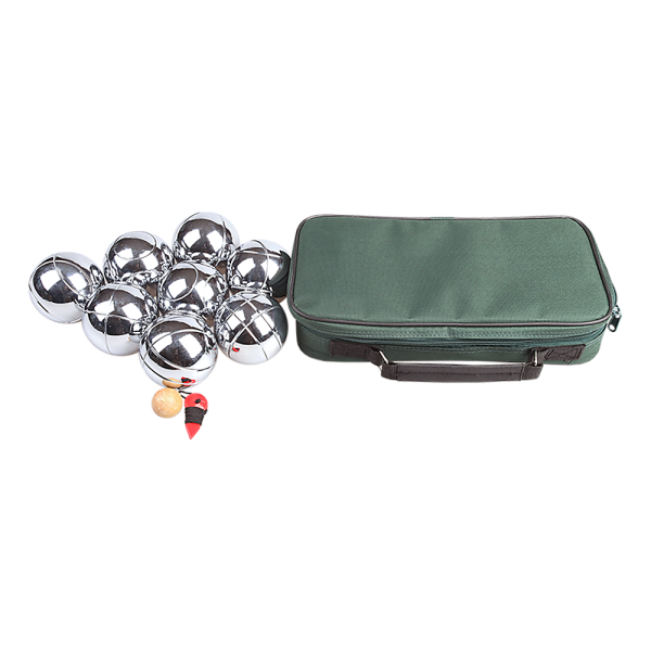 Deluxe Boules Bocce 8 Alloy Ball Set