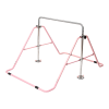 Kids Gymnastics Bars Training Horizontal Bar Monkey Kip Bar Pink