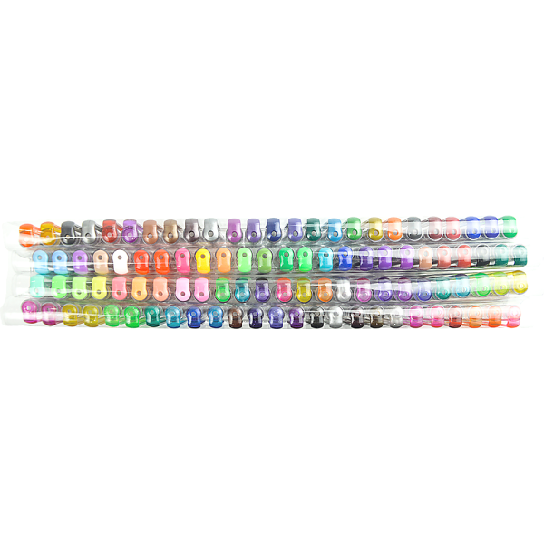 Glitter Gel Pens (100 pack) with 2.5X More Ink – Craft, Kids & Adult Colouring