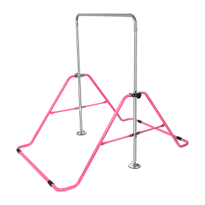 Kids Gymnastics Bars Training Horizontal Bar Monkey Kip Bar Pink