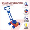 Kids Bubble Lawnmower Bubbles Machine Blower Outdoor Garden Party Toddler Toy