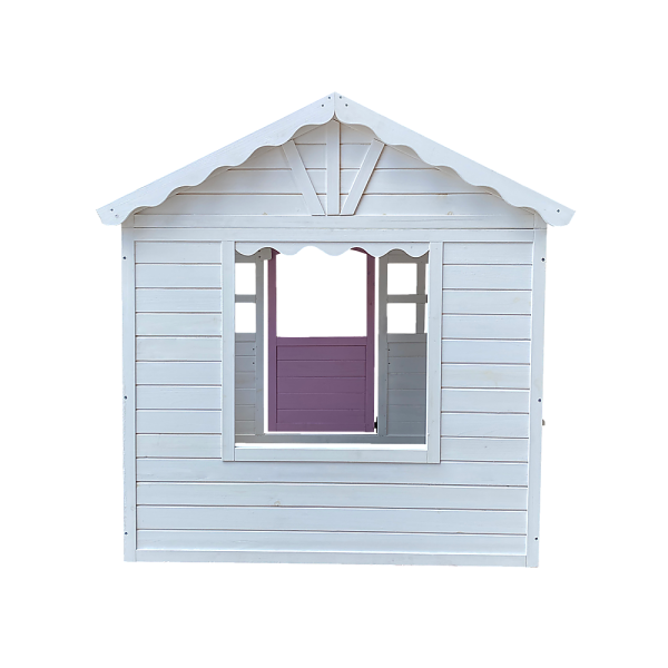 Cubby House Kids Wooden Outdoor Playhouse Cottage Play Children Timber