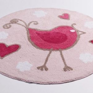 Tweetie Bird Kids Large Round Floor Rug by Jiggle & Giggle