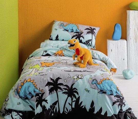 T Rex Plush Toy Cushion by Kas Kids