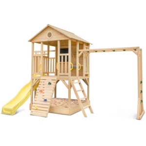 Kids Kingston Cubby House with 2.2m Slide